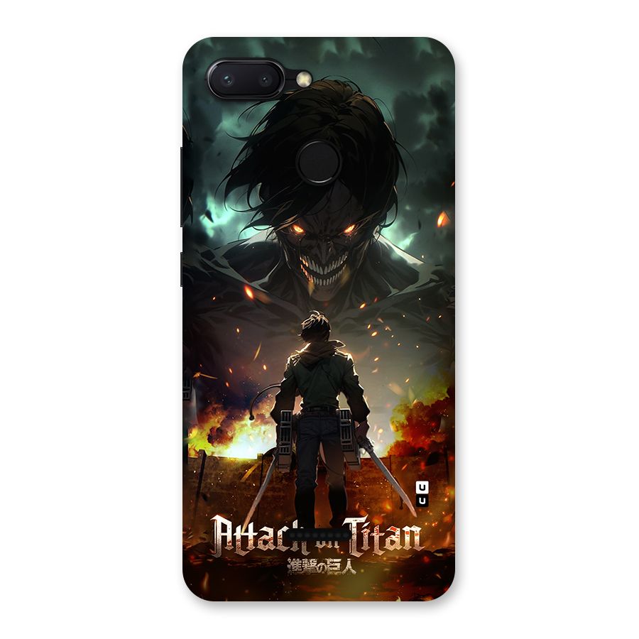 Atack On Titan Back Case for Redmi 6
