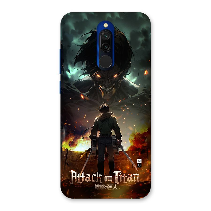 Atack On Titan Back Case for Redmi 8