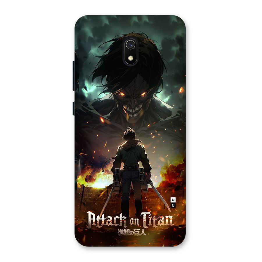 Atack On Titan Back Case for Redmi 8A