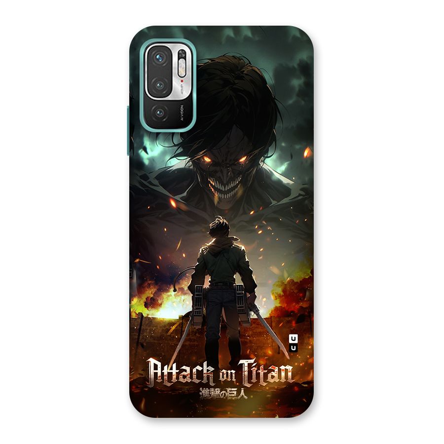Atack On Titan Back Case for Redmi Note 10T 5G