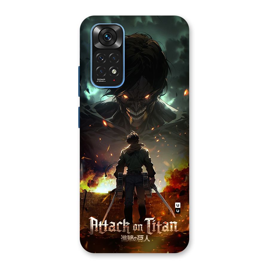Atack On Titan Back Case for Redmi Note 11S