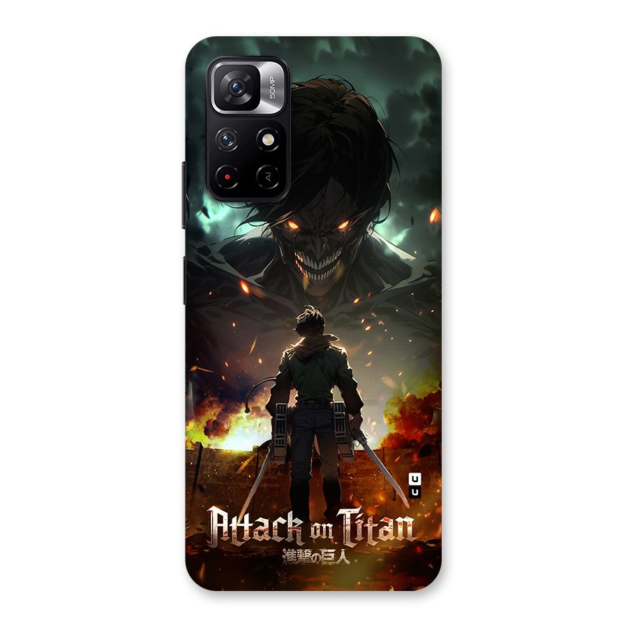 Atack On Titan Back Case for Redmi Note 11T 5G