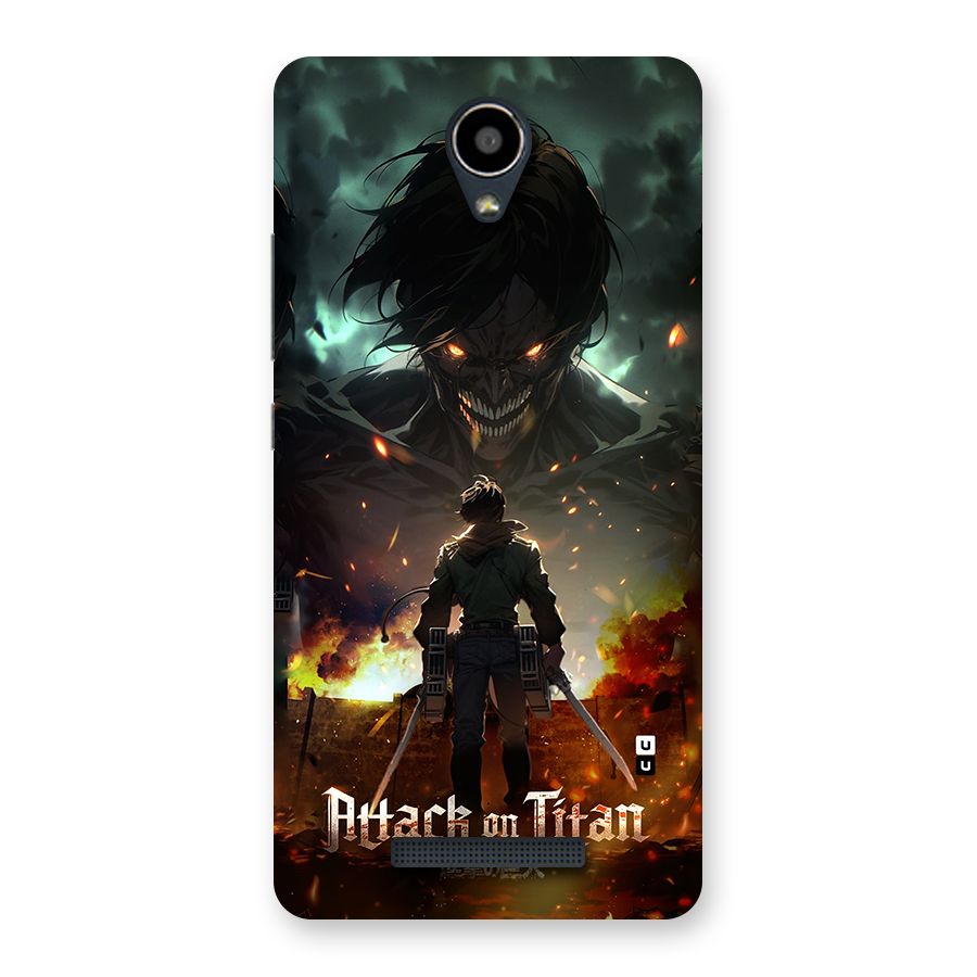 Atack On Titan Back Case for Redmi Note 2