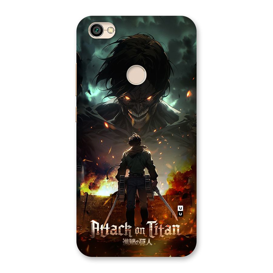 Atack On Titan Back Case for Redmi Y1 2017