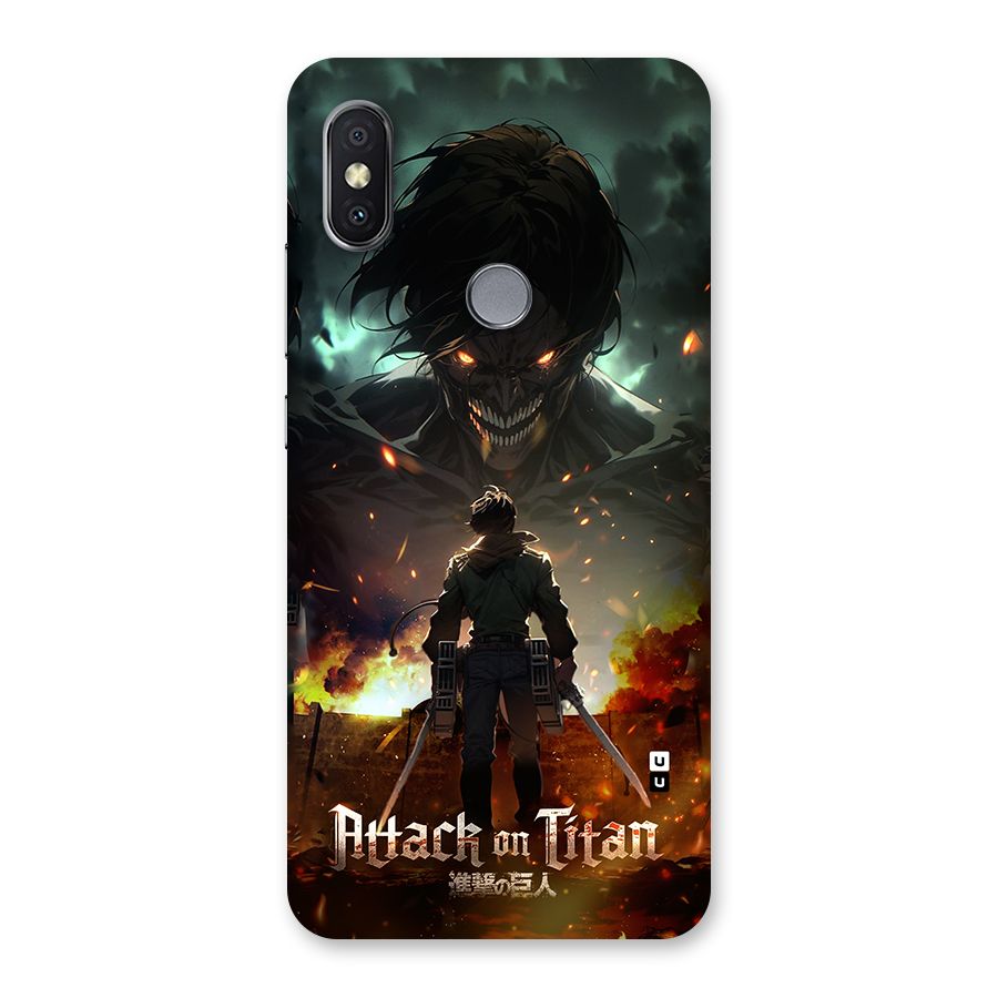 Atack On Titan Back Case for Redmi Y2