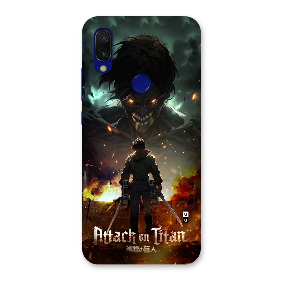 Atack On Titan Back Case for Redmi Y3