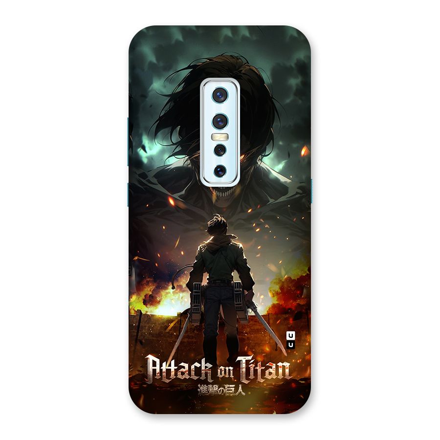 Atack On Titan Back Case for Vivo V17 Pro