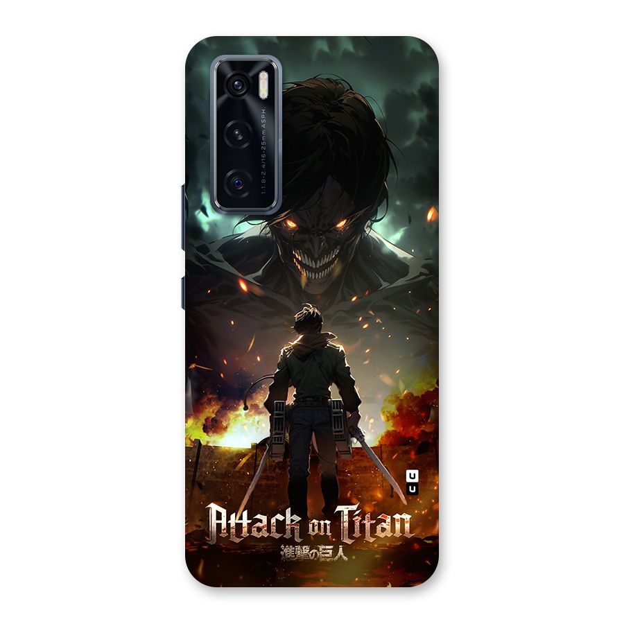 Atack On Titan Back Case for Vivo V20 SE