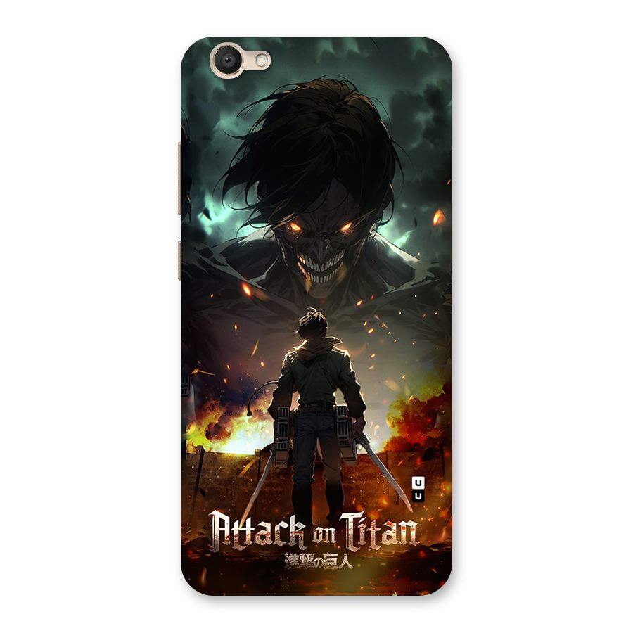 Atack On Titan Back Case for Vivo V5