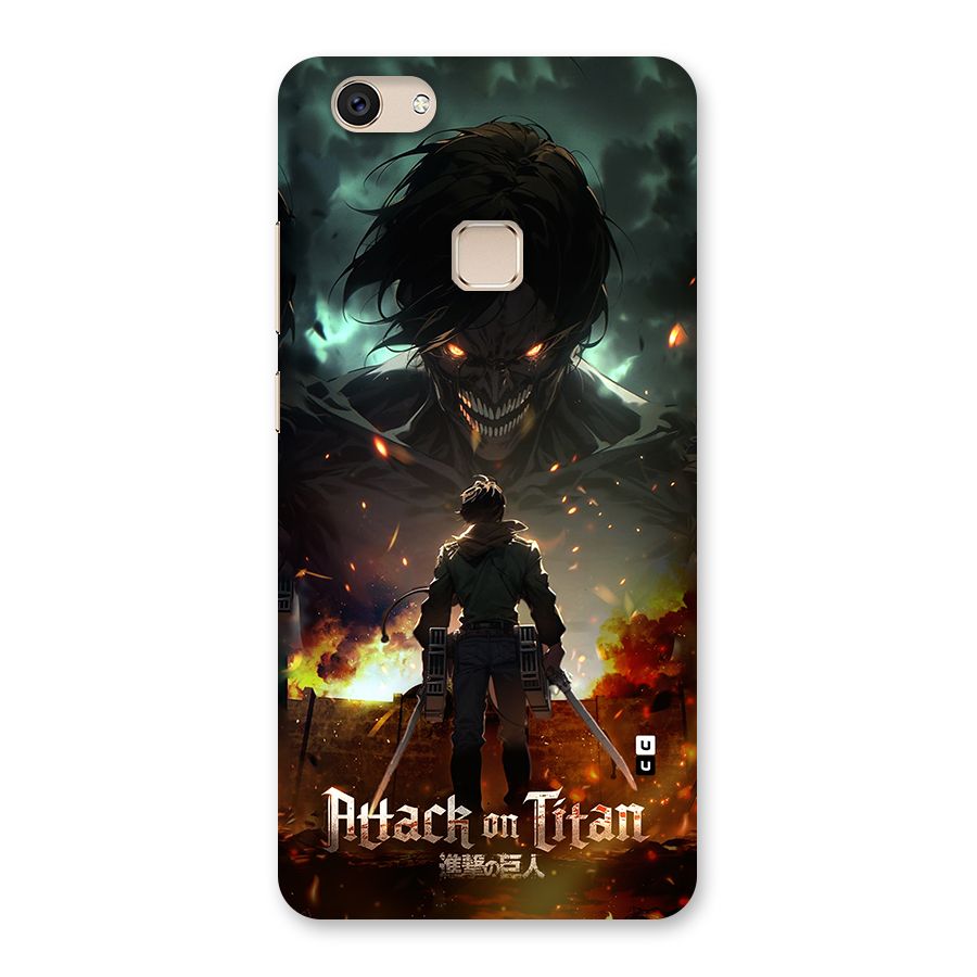 Atack On Titan Back Case for Vivo V7