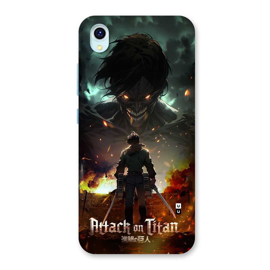 Atack On Titan Back Case for Vivo Y1s