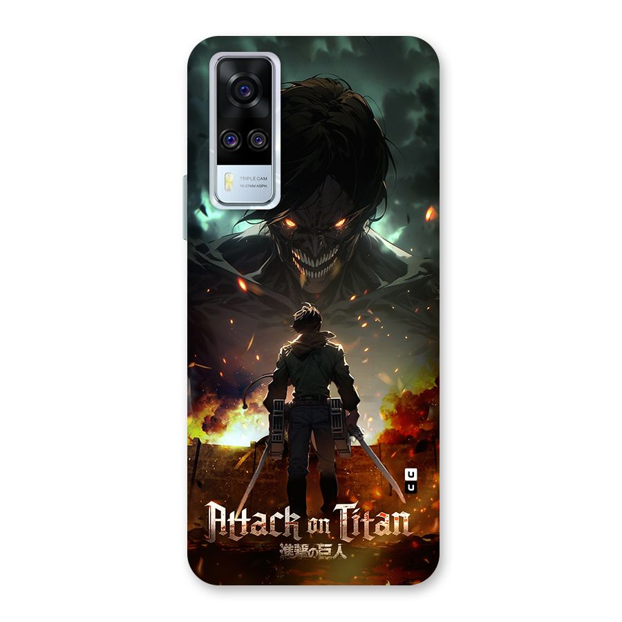 Atack On Titan Back Case for Vivo Y31
