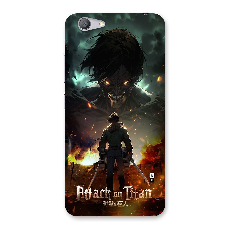 Atack On Titan Back Case for Vivo Y53