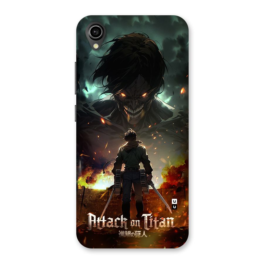 Atack On Titan Back Case for Vivo Y90