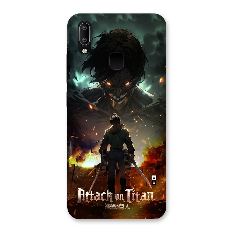 Atack On Titan Back Case for Vivo Y93