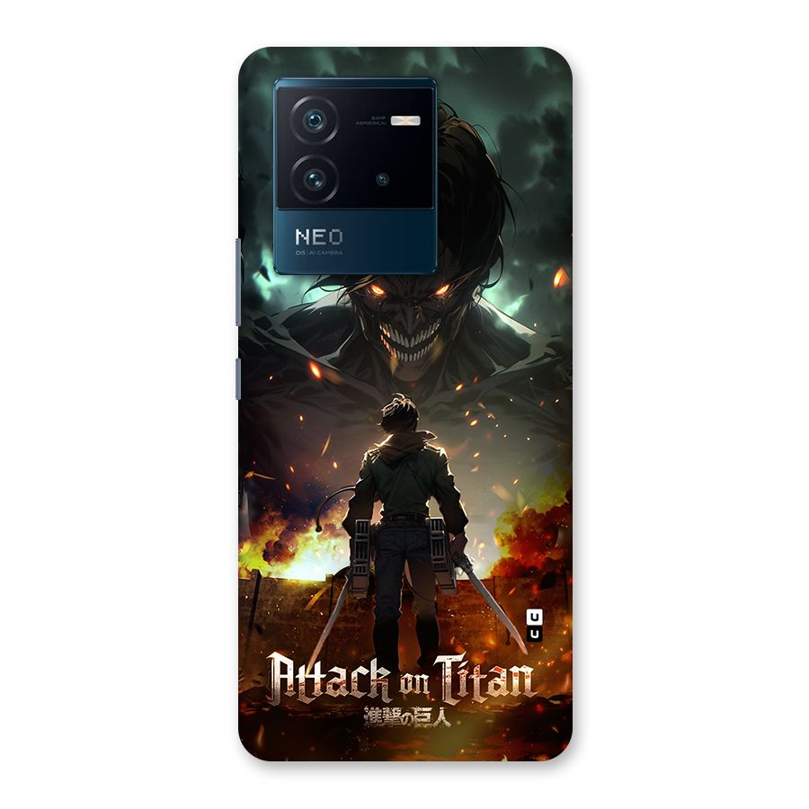 Atack On Titan Back Case for Vivo iQOO Neo 6 5G
