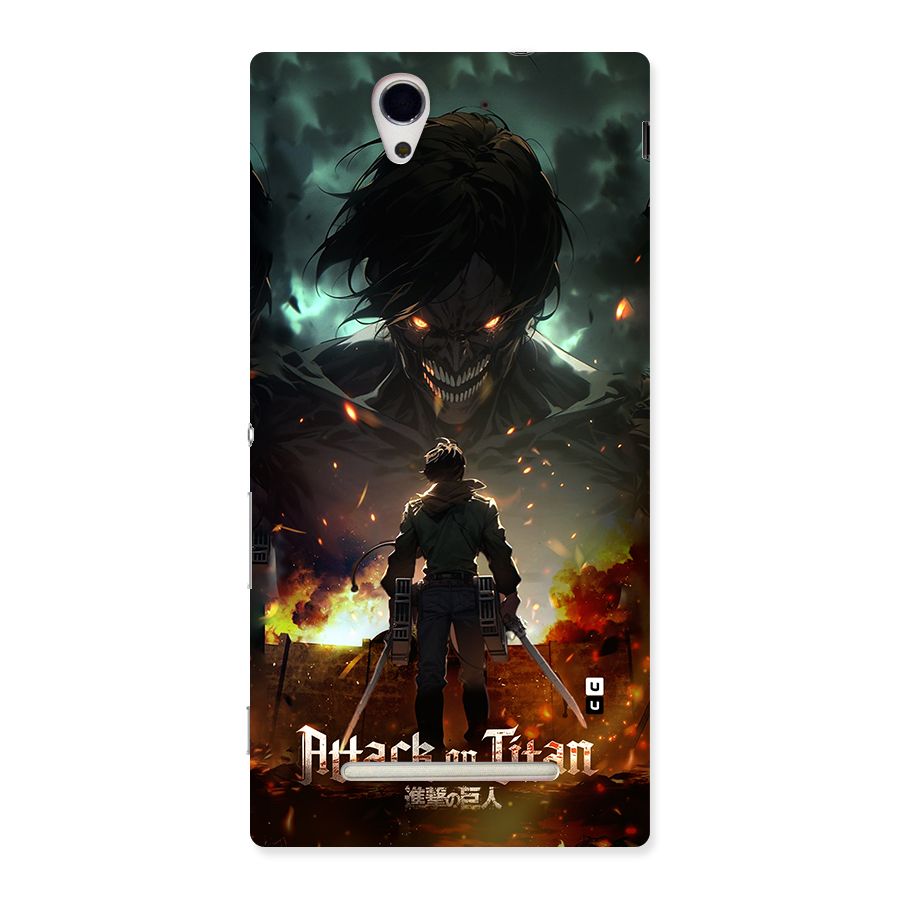 Atack On Titan Back Case for Xperia C3