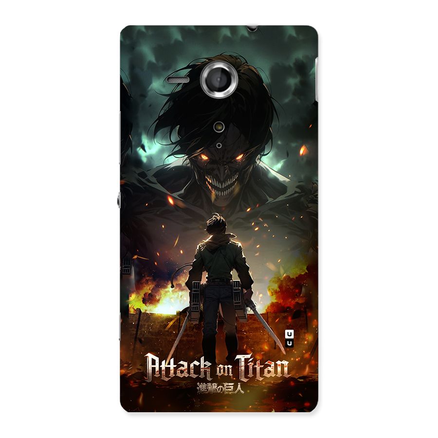 Atack On Titan Back Case for Xperia Sp