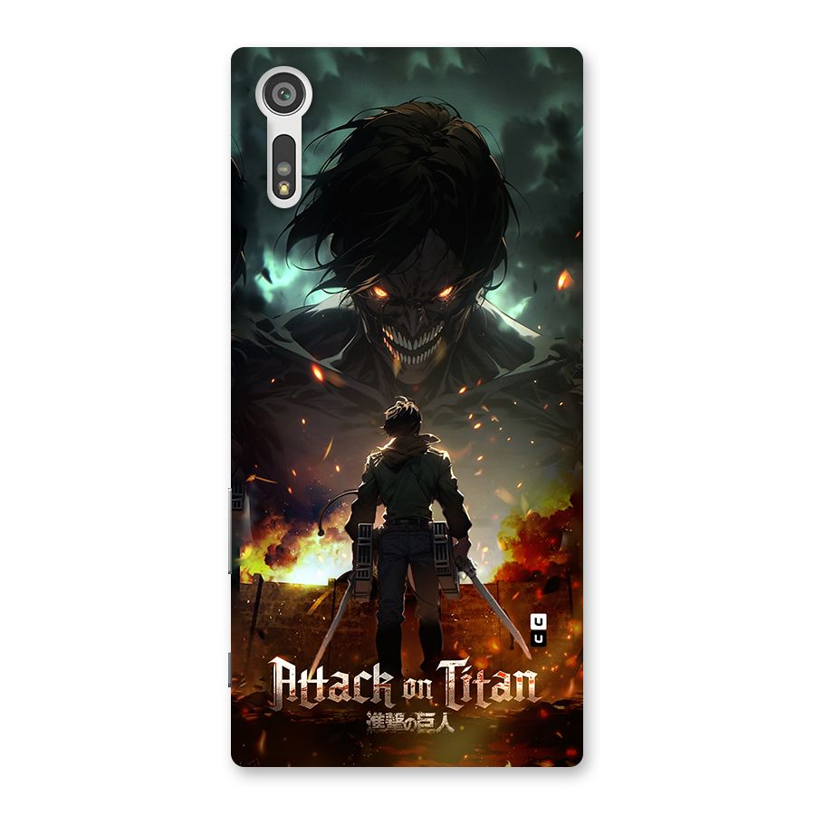Atack On Titan Back Case for Xperia XZ