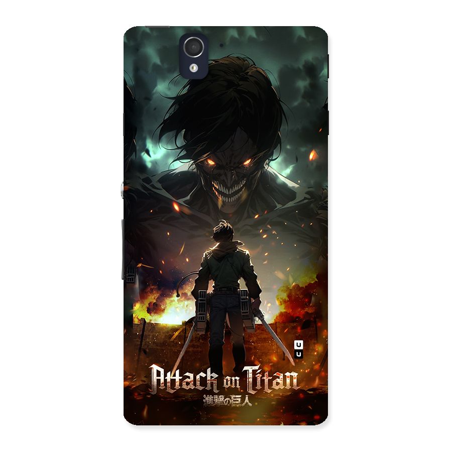 Atack On Titan Back Case for Xperia Z