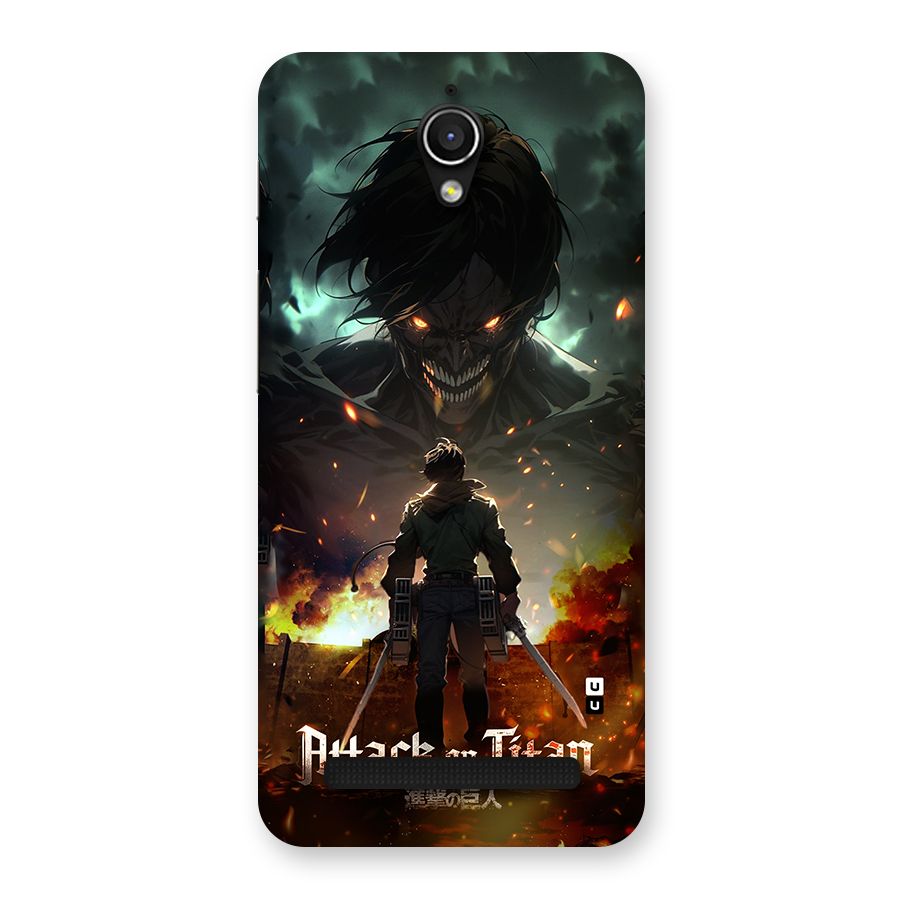 Atack On Titan Back Case for Zenfone Go