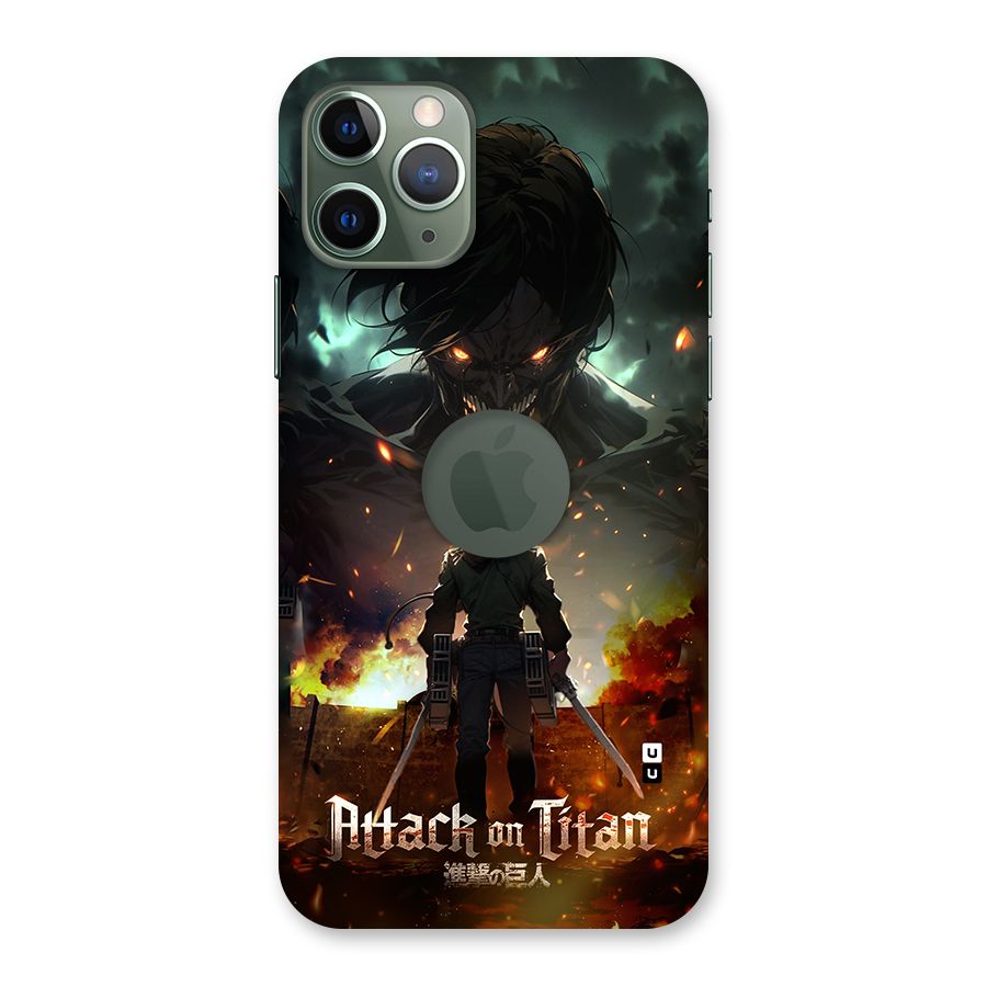 Atack On Titan Back Case for iPhone 11 Pro Logo Cut