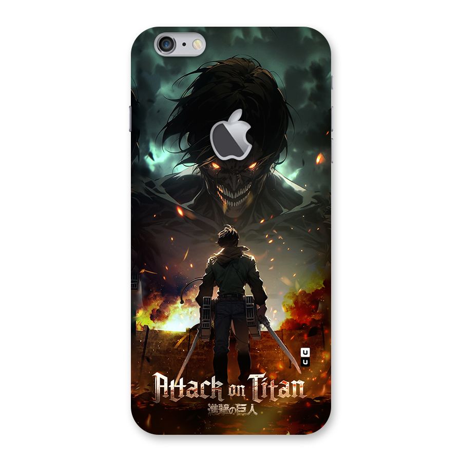 Atack On Titan Back Case for iPhone 6 Plus 6S Plus Logo Cut