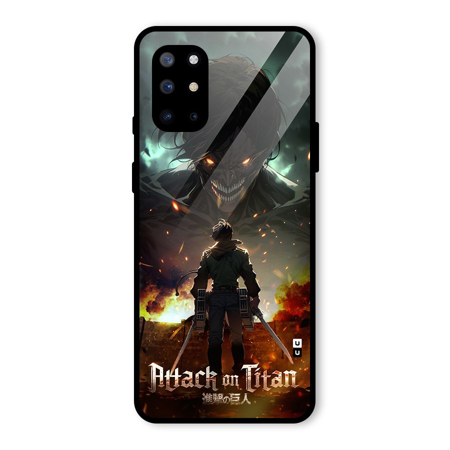 Atack On Titan Glass Back Case for OnePlus 8T