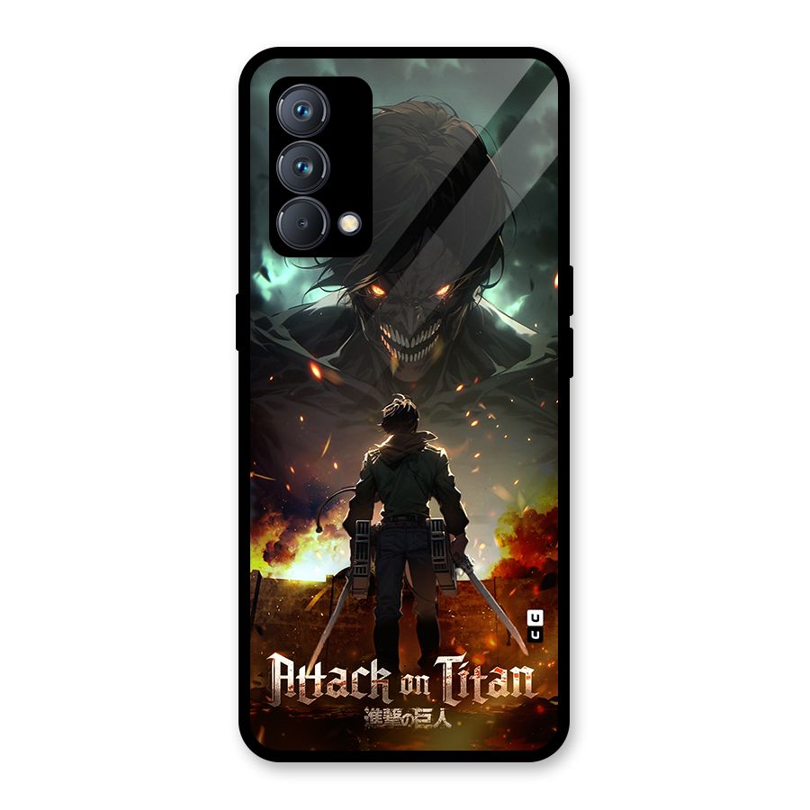 Atack On Titan Glass Back Case for Realme GT Master Edition