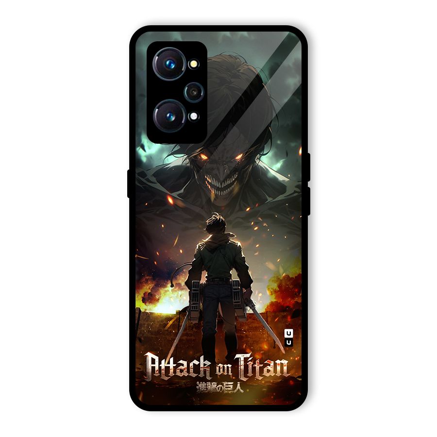 Atack On Titan Glass Back Case for Realme GT Neo2
