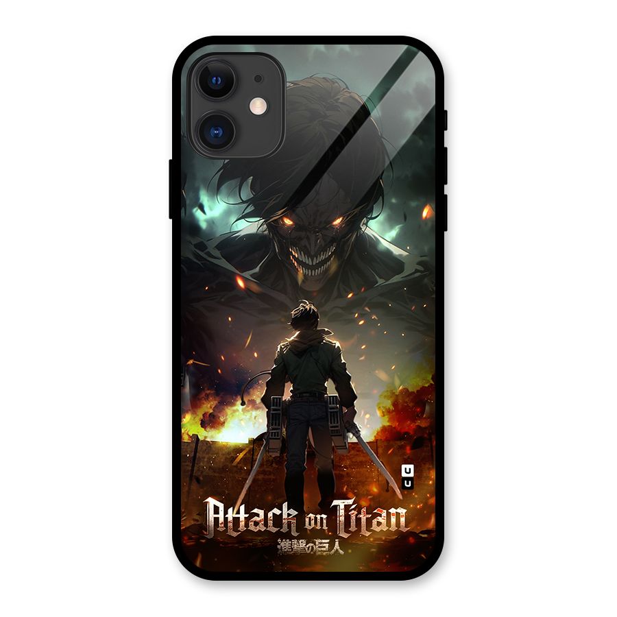 Atack On Titan Glass Back Case for iPhone 11