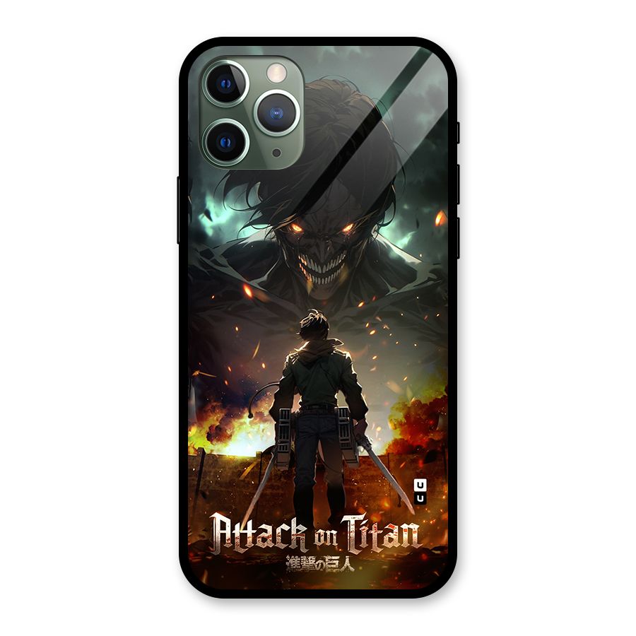 Atack On Titan Glass Back Case for iPhone 11 Pro