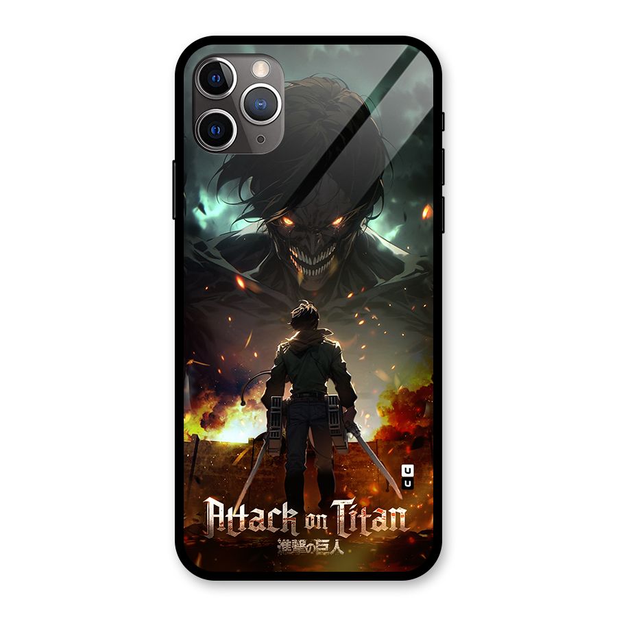 Atack On Titan Glass Back Case for iPhone 11 Pro Max
