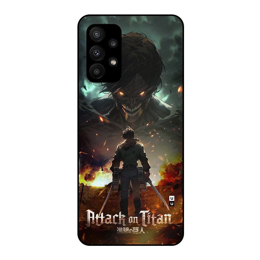 Atack On Titan Metal Back Case for Galaxy A23