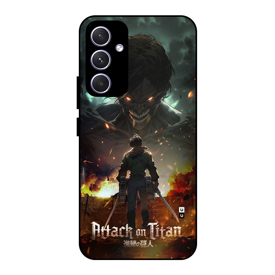 Atack On Titan Metal Back Case for Galaxy A54