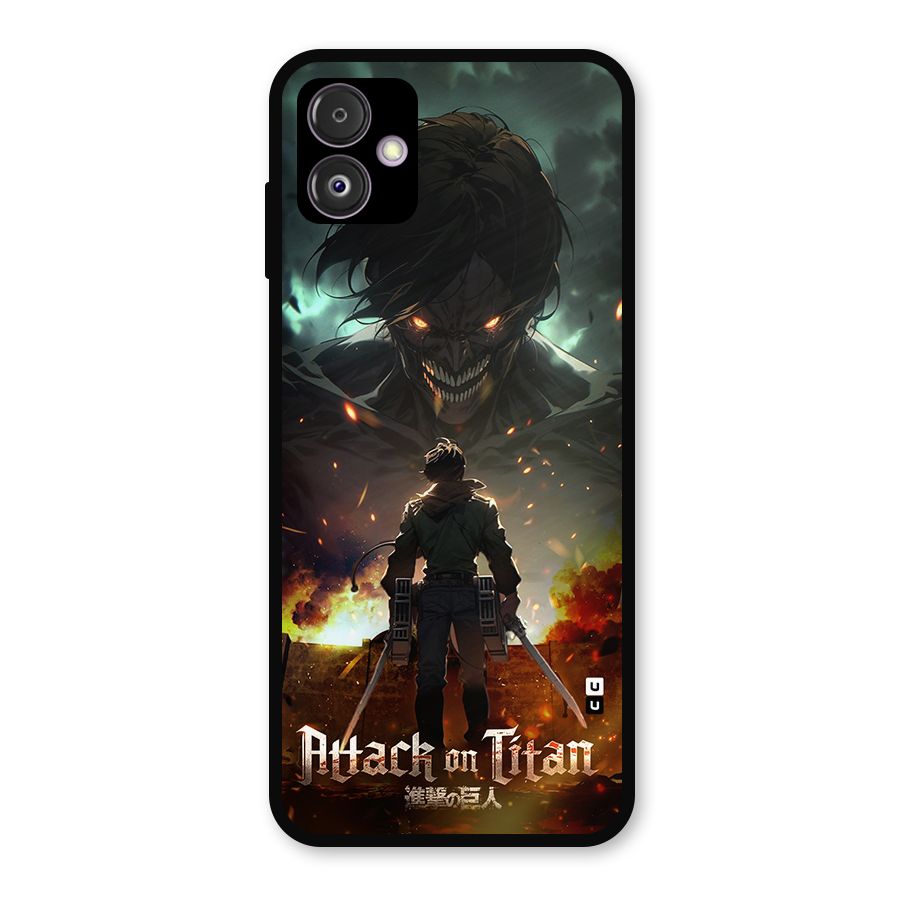 Atack On Titan Metal Back Case for Galaxy F14