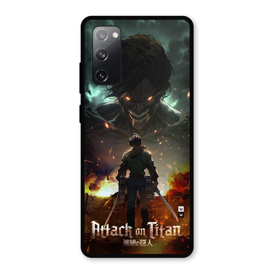 Atack On Titan Metal Back Case for Galaxy S20 FE 5G