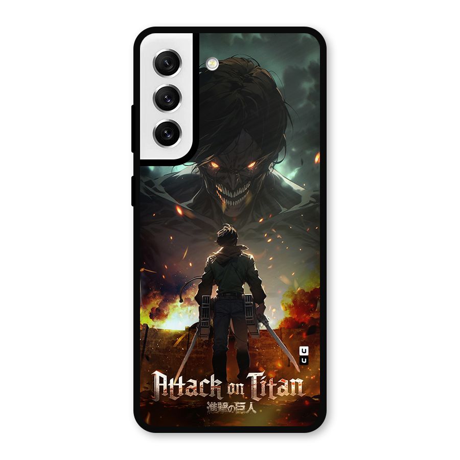 Atack On Titan Metal Back Case for Galaxy S21 FE 5G