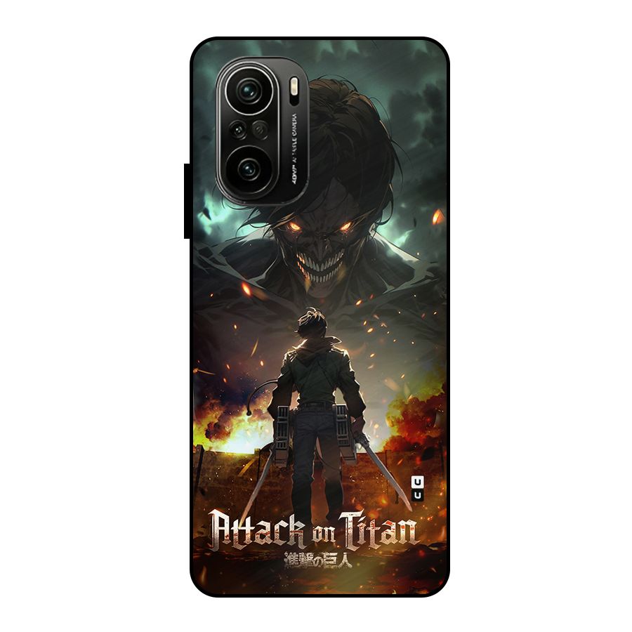 Atack On Titan Metal Back Case for Mi 11x