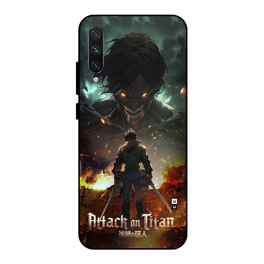 Atack On Titan Metal Back Case for Mi A3