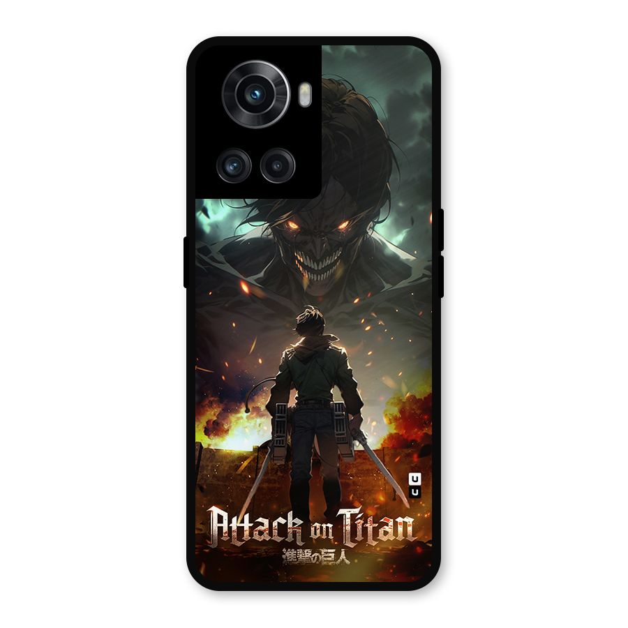 Atack On Titan Metal Back Case for OnePlus 10R