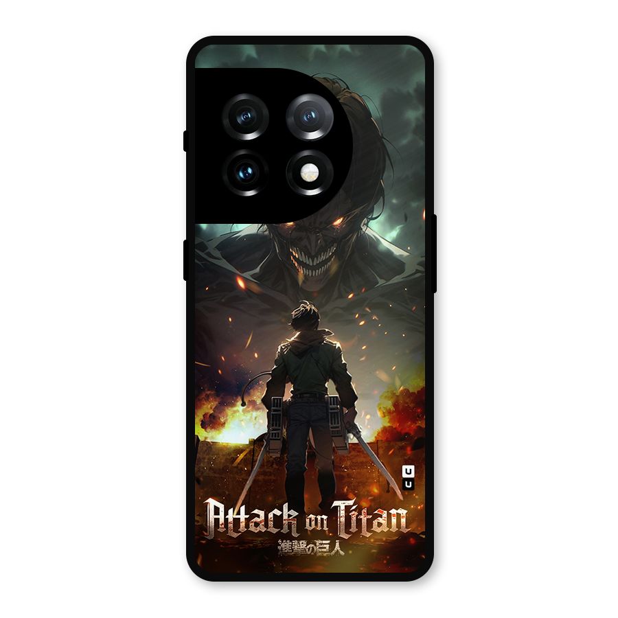 Atack On Titan Metal Back Case for OnePlus 11