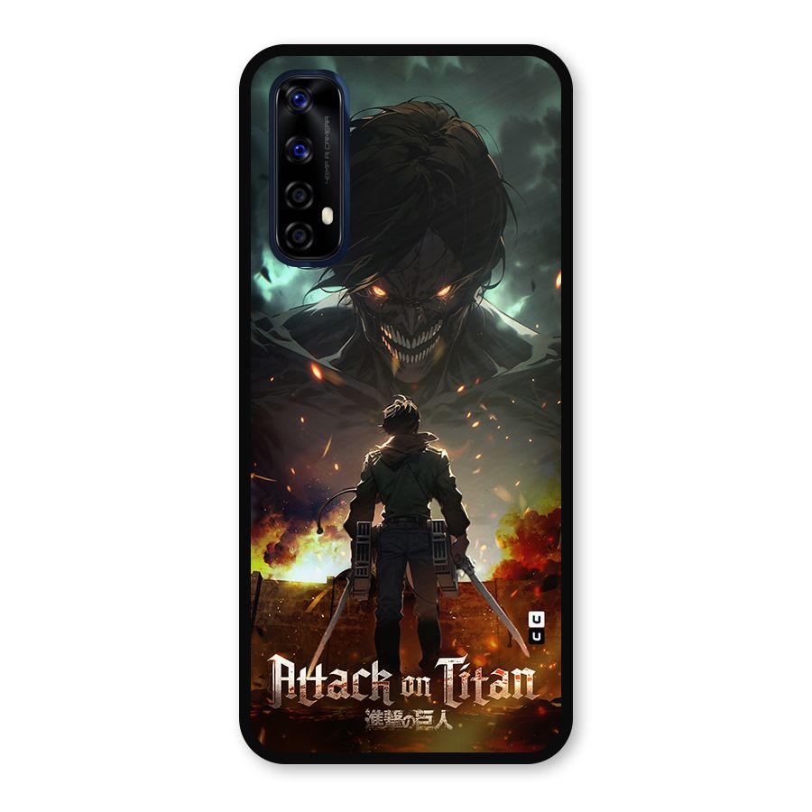 Atack On Titan Metal Back Case for Realme 7