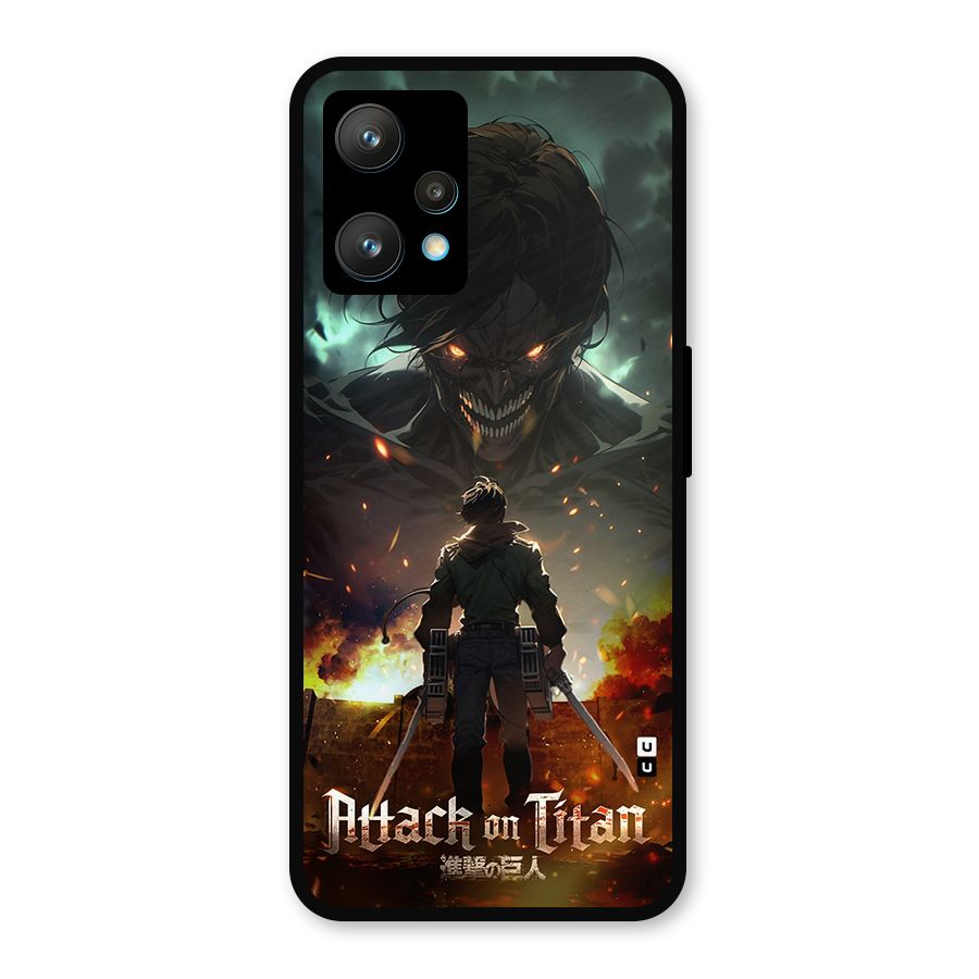 Atack On Titan Metal Back Case for Realme Narzo 50 Pro