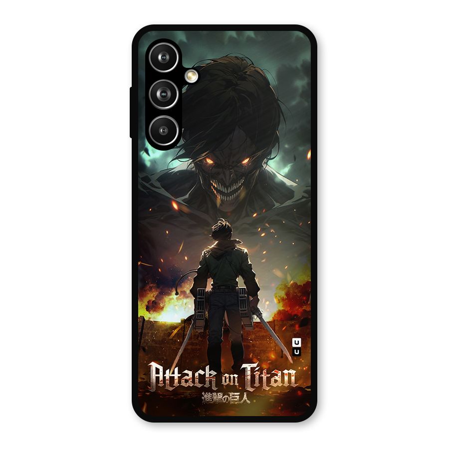 Atack On Titan Metal Back Case for Samsung Galaxy M54