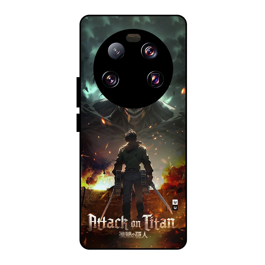 Atack On Titan Metal Back Case for Xiaomi 13 Ultra