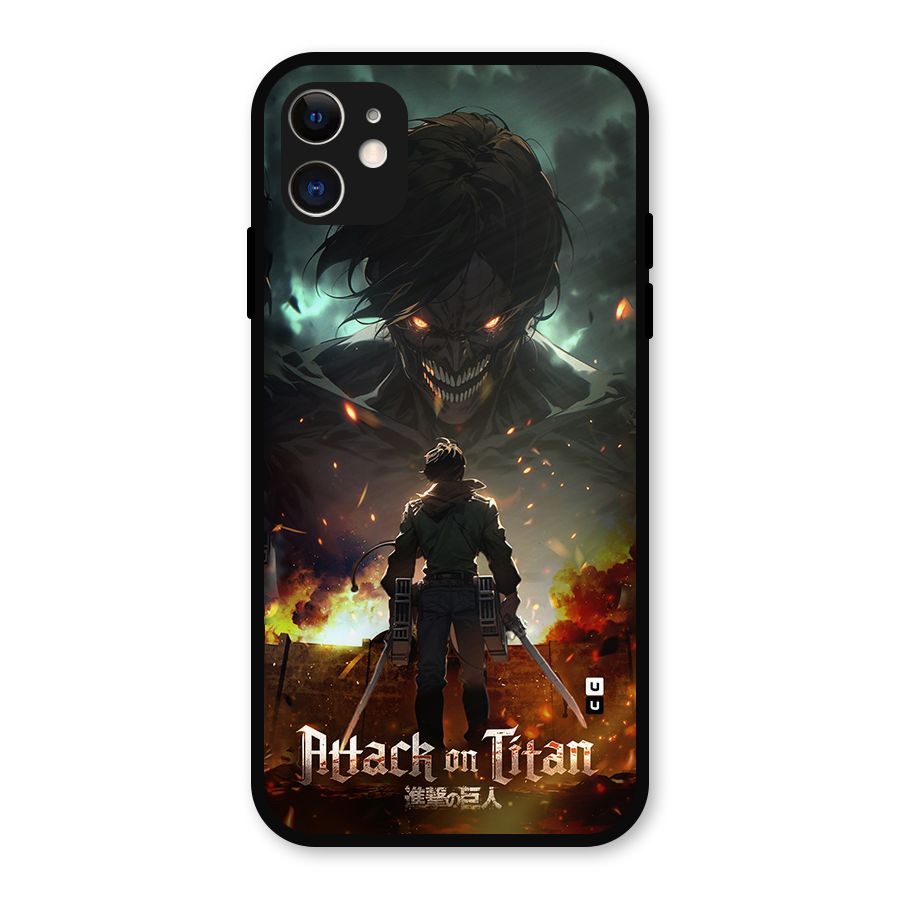Atack On Titan Metal Back Case for iPhone 11
