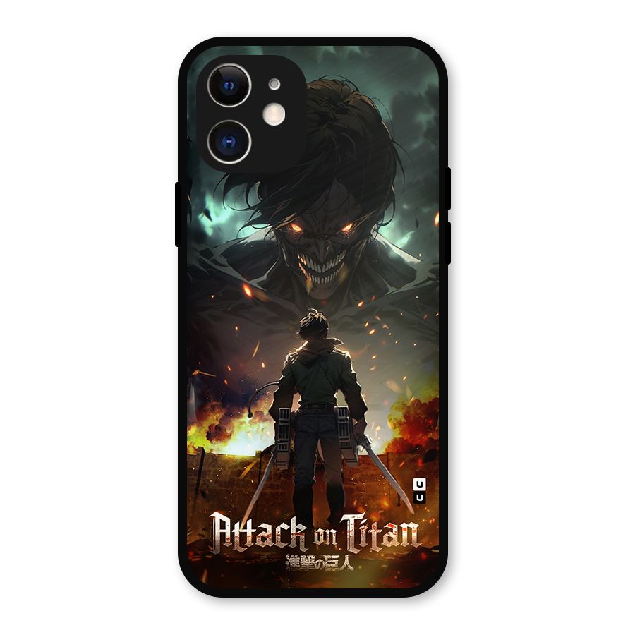 Atack On Titan Metal Back Case for iPhone 12