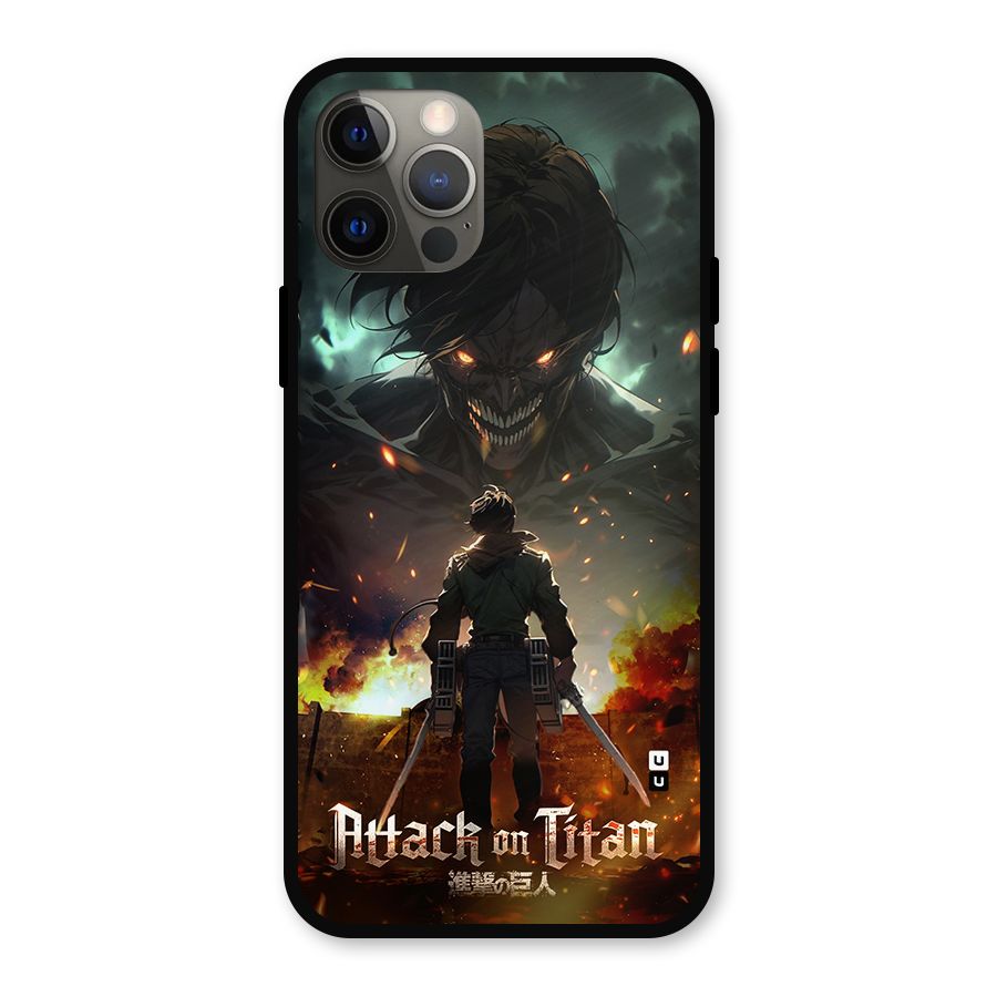 Atack On Titan Metal Back Case for iPhone 12 Pro