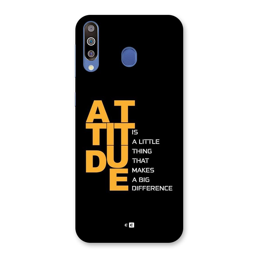 Attitude Difference Back Case for Galaxy M30